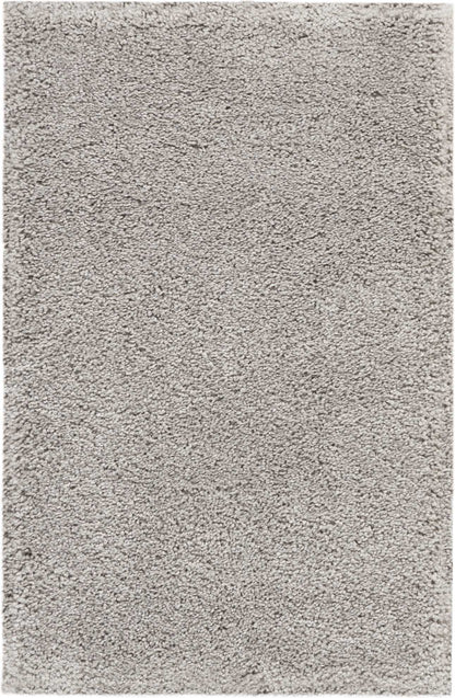 Nourison Home Malibu Shag MSG01 Silver Grey Contemporary Power-loomed Rug