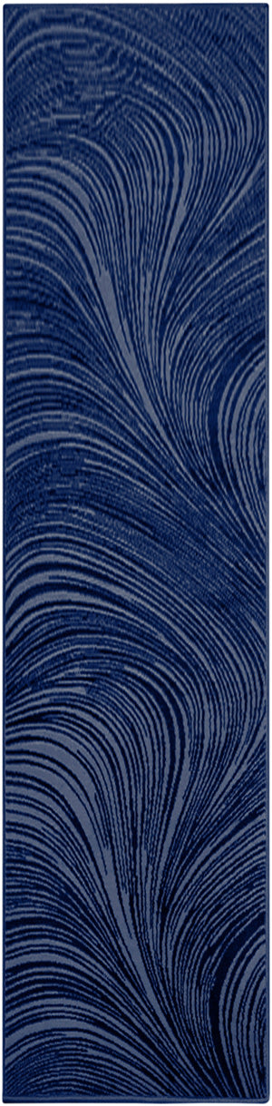 DKNY Central Park West CEP02 Navy Contemporary Power-loomed Rug