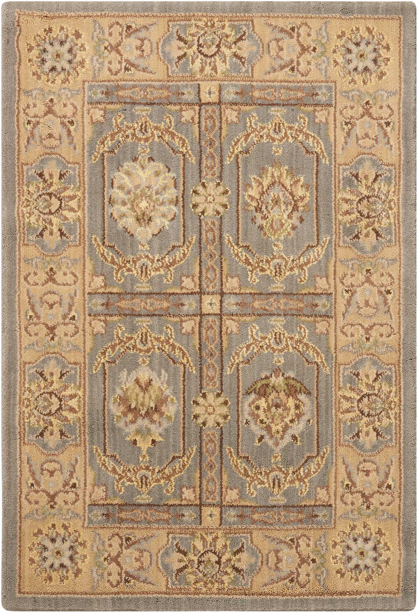 Nourison Home Persian Empire PE23 Slate Traditional Loomed Rug