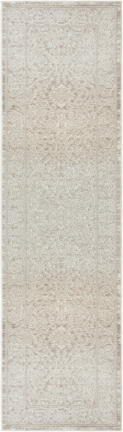 Nourison Home Eco Cycle ECY03 Ivory Beige Traditional Loom-woven Rug