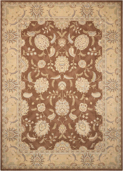 Nourison Home Persian Empire PE22 Chocolate Traditional Loomed Rug