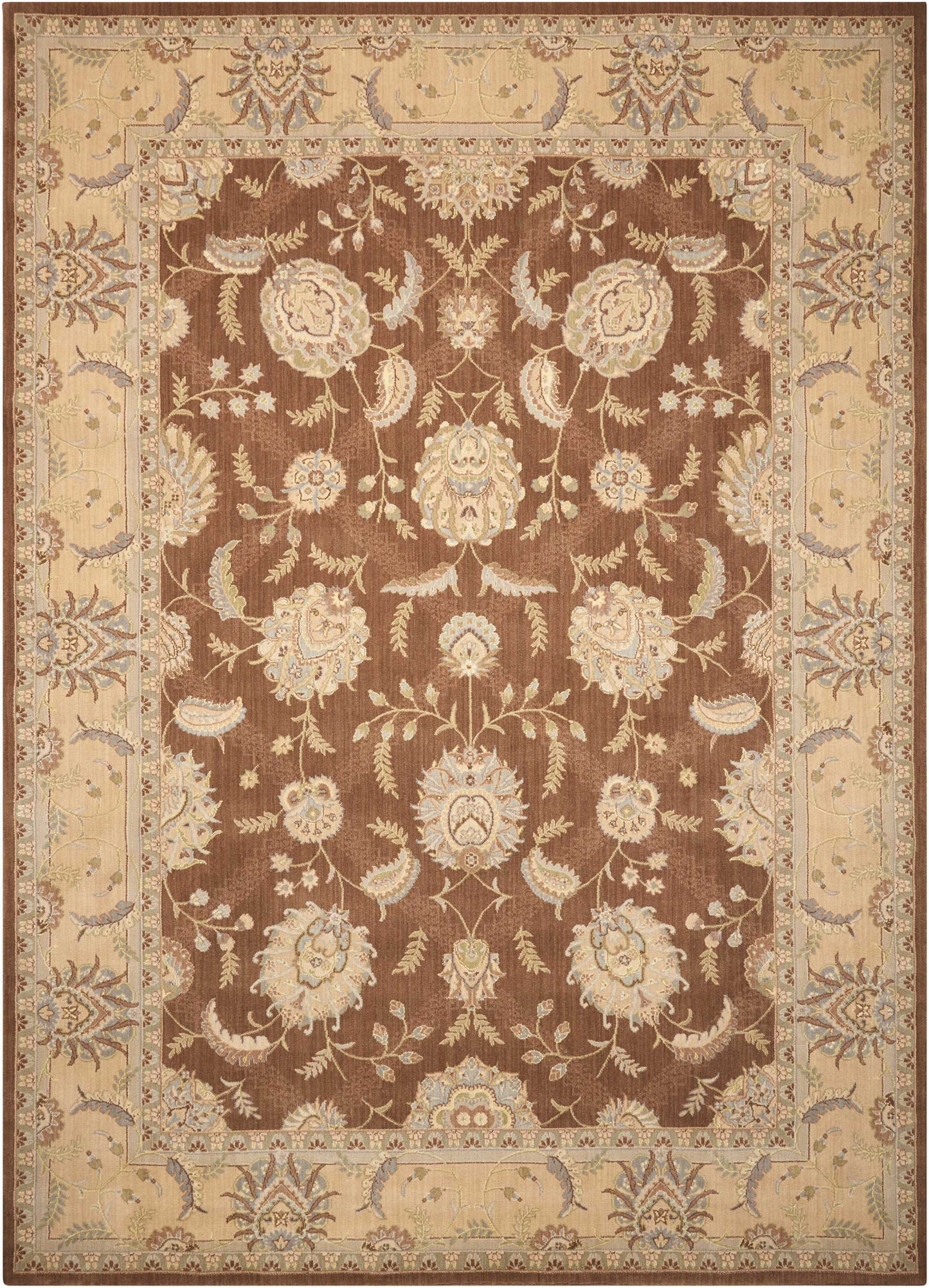 Nourison Home Persian Empire PE22 Chocolate Traditional Loomed Rug