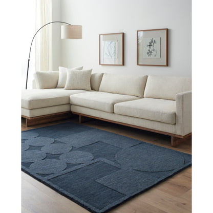 Surya Mystique M-5479 Navy Modern  Rug