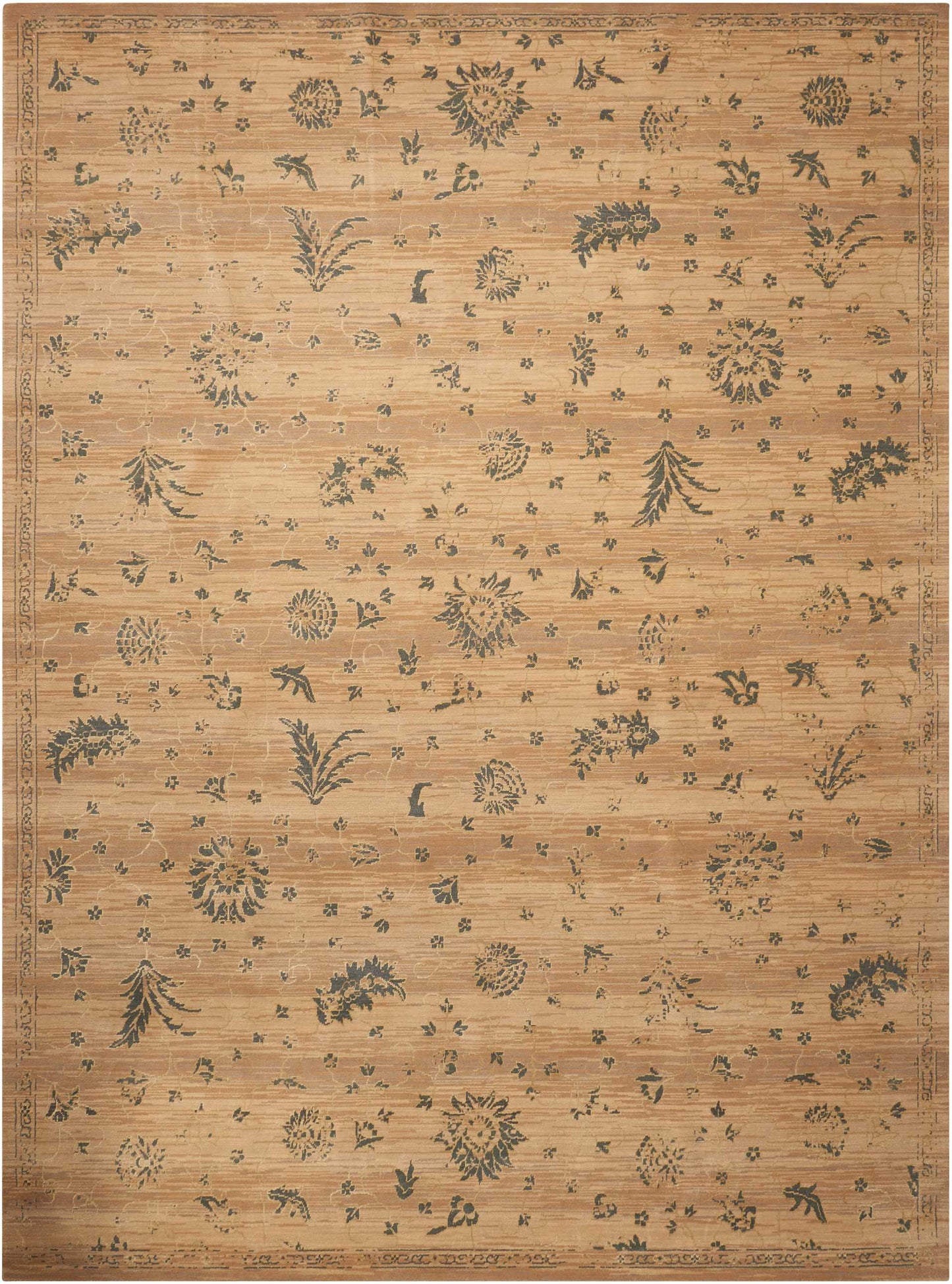 Nourison Home Silk Elements SKE28 Beige Traditional Loomed Rug
