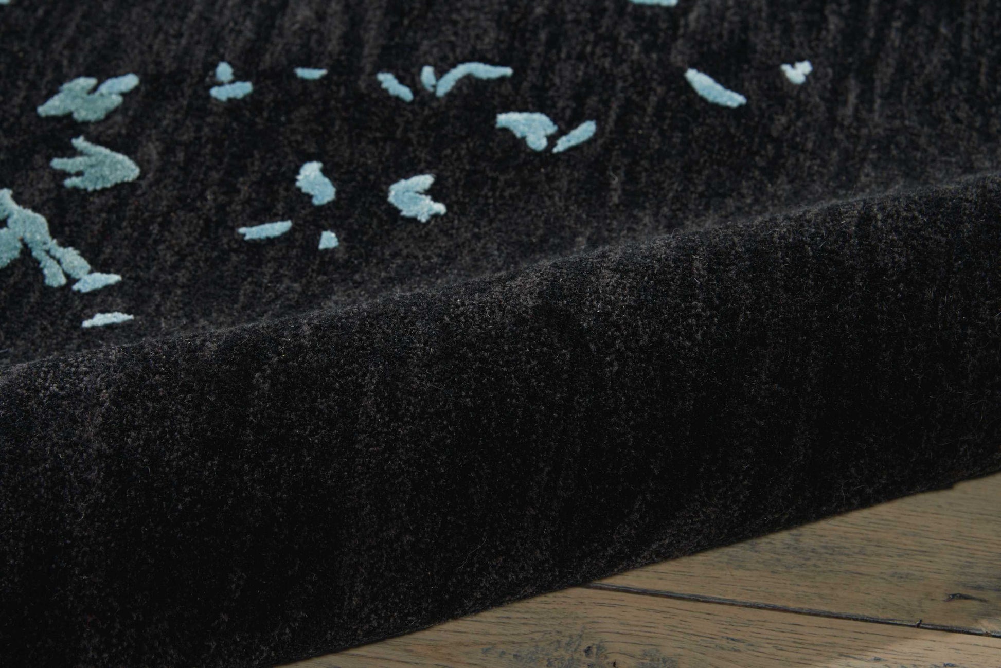 Nourison Home Opaline  Midnight Blue  Transitional