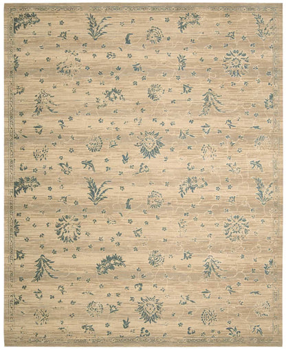Nourison Home Silk Elements SKE28 Beige Traditional Loomed Rug