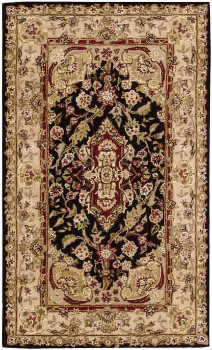 Nourison Home Nourison 2000 2028 Black Traditional Tufted Rug