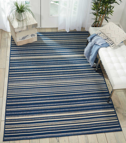 Barclay Butera Lido  Navy Cream  Contemporary