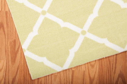 Nourison Home Home & Garden  Light Green  Transitional