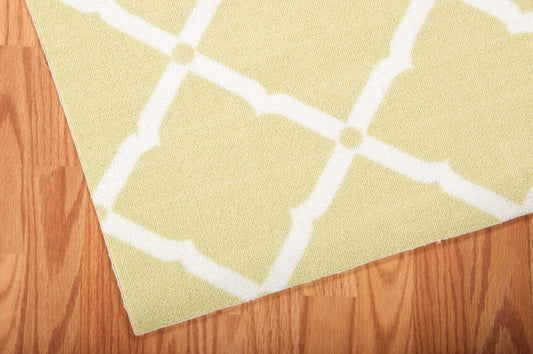 Nourison Home Home & Garden  Light Green  Transitional