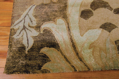 Nourison Home Jaipur  Moss  Transitional
