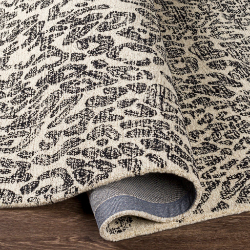 Surya Maroc Mar-23 Black Modern  Rug