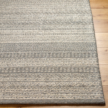 Surya Maroc Mar-26 Charcoal Global  Rug