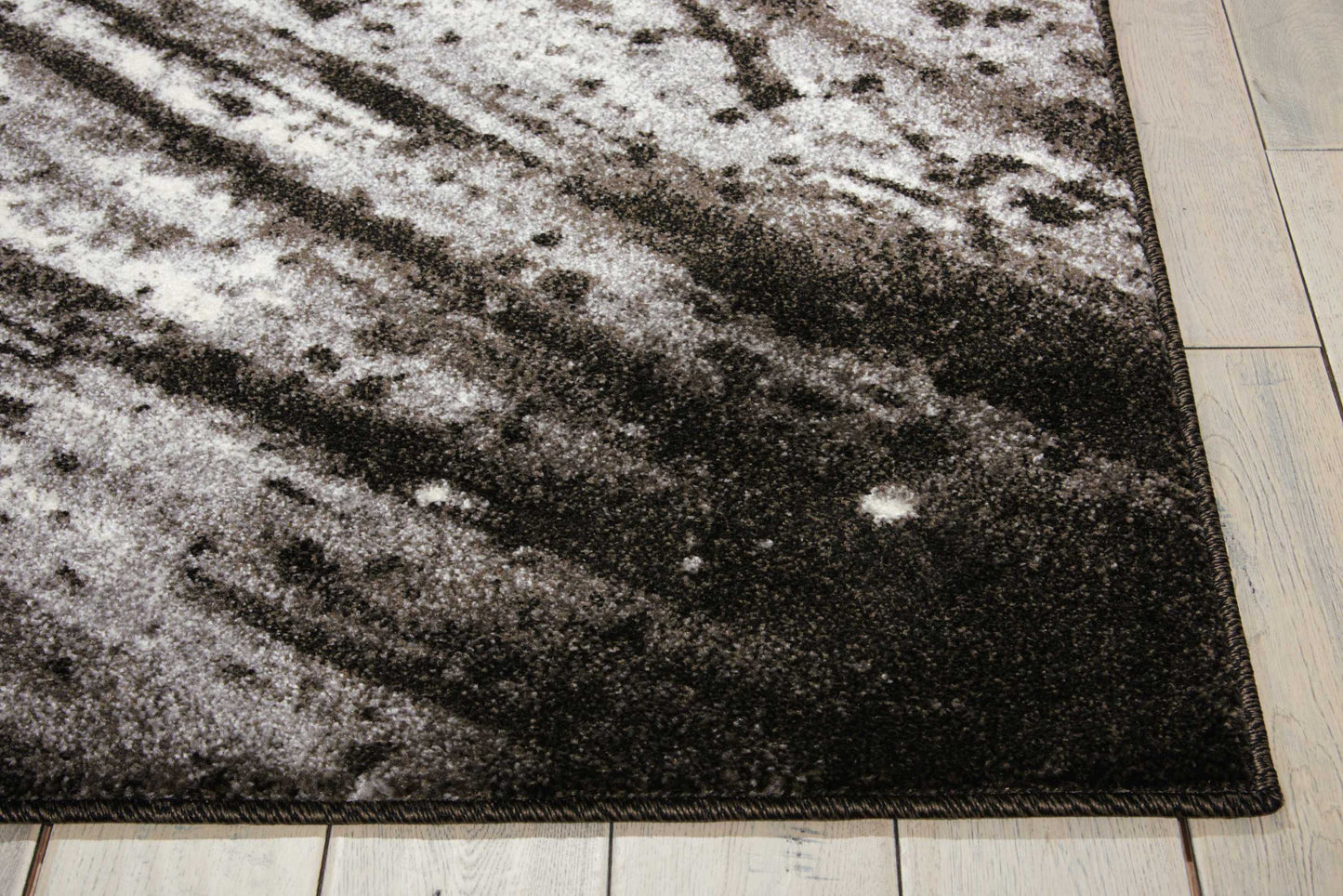 Nourison Home Illusion-KI  Ivory Grey  Contemporary