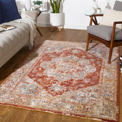 Surya Mirabel MBE-2311 Rust Traditional  Rug