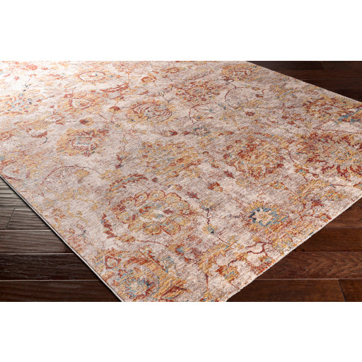 Surya Mirabel MBE-2315 Teal Traditional  Rug