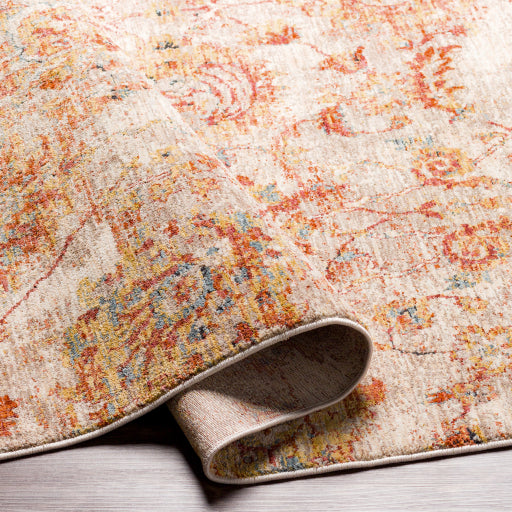 Surya Mirabel MBE-2315 Teal Traditional  Rug