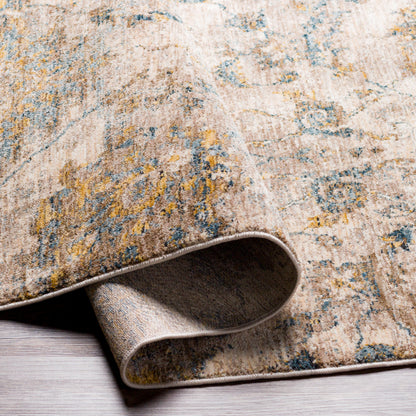 Surya Mirabel MBE-2316 Teal Traditional  Rug