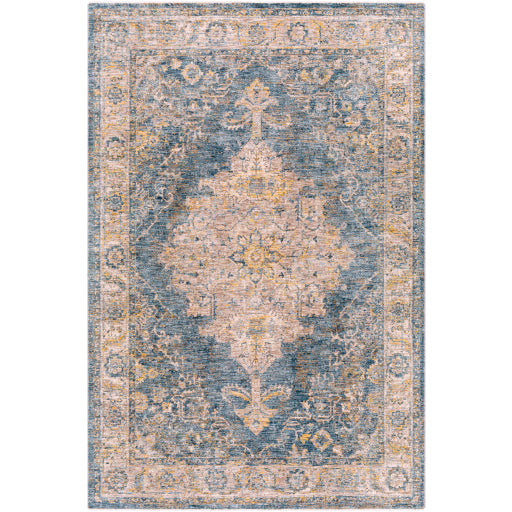 Surya Mirabel MBE-2317 Teal Traditional  Rug