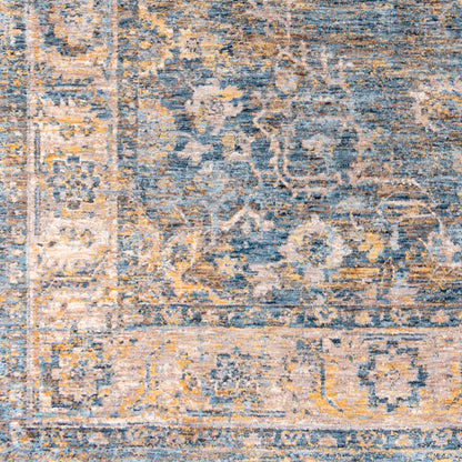 Surya Mirabel MBE-2317 Teal Traditional  Rug