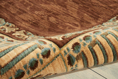 Nourison Home Vallencierre  Brown  Traditional