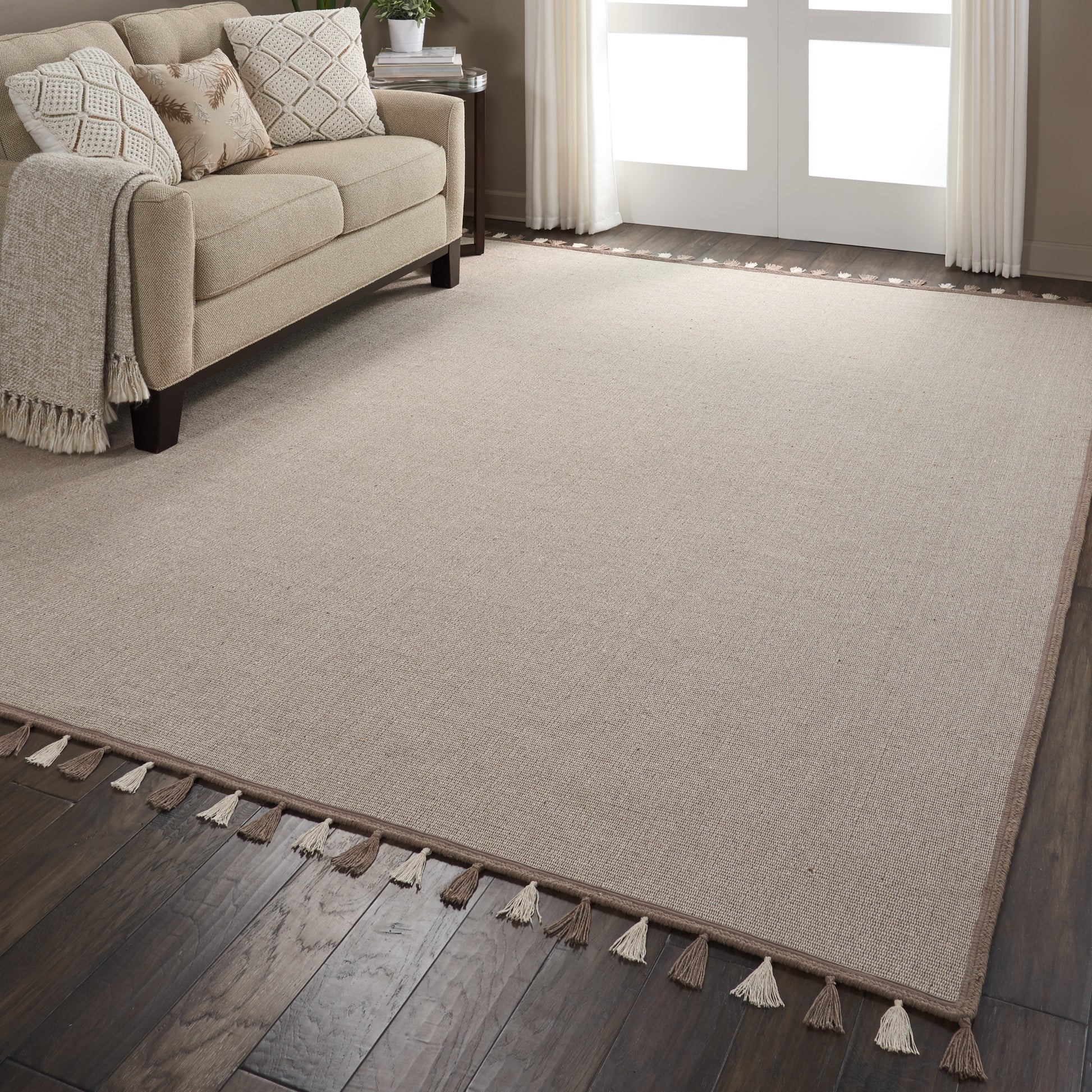 Nourison Home Otto  Taupe  Contemporary