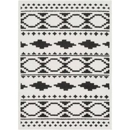 Surya Moroccan Shag MCS-2305 Black Global  Rug