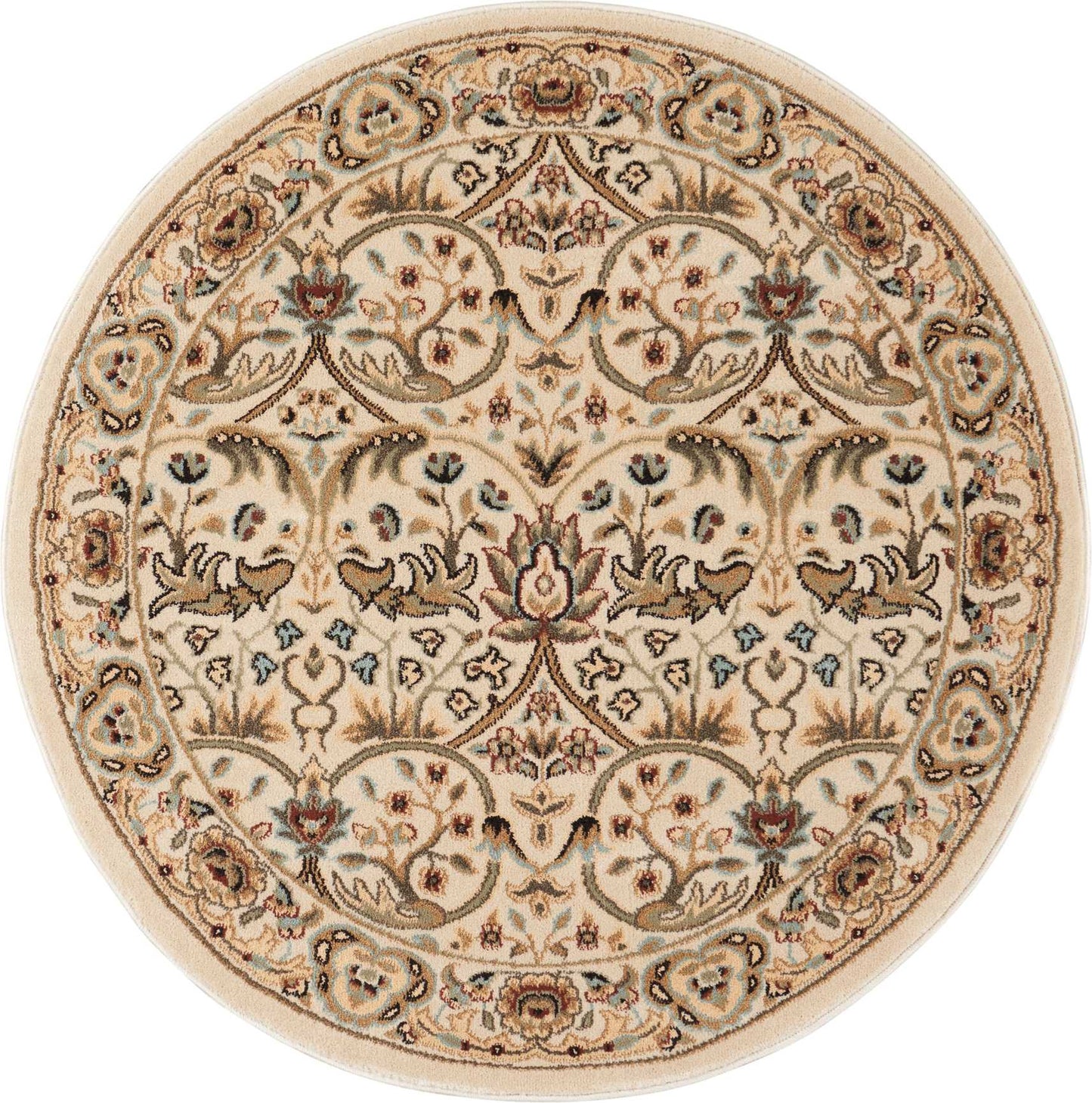 Nourison Home Walden WAL03 Ivory Traditional Power-loomed Rug