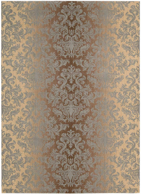 Nourison Home Riviera  Mocha Beige  Transitional