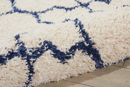 Nourison Home Amore  Ivory Blue  Contemporary