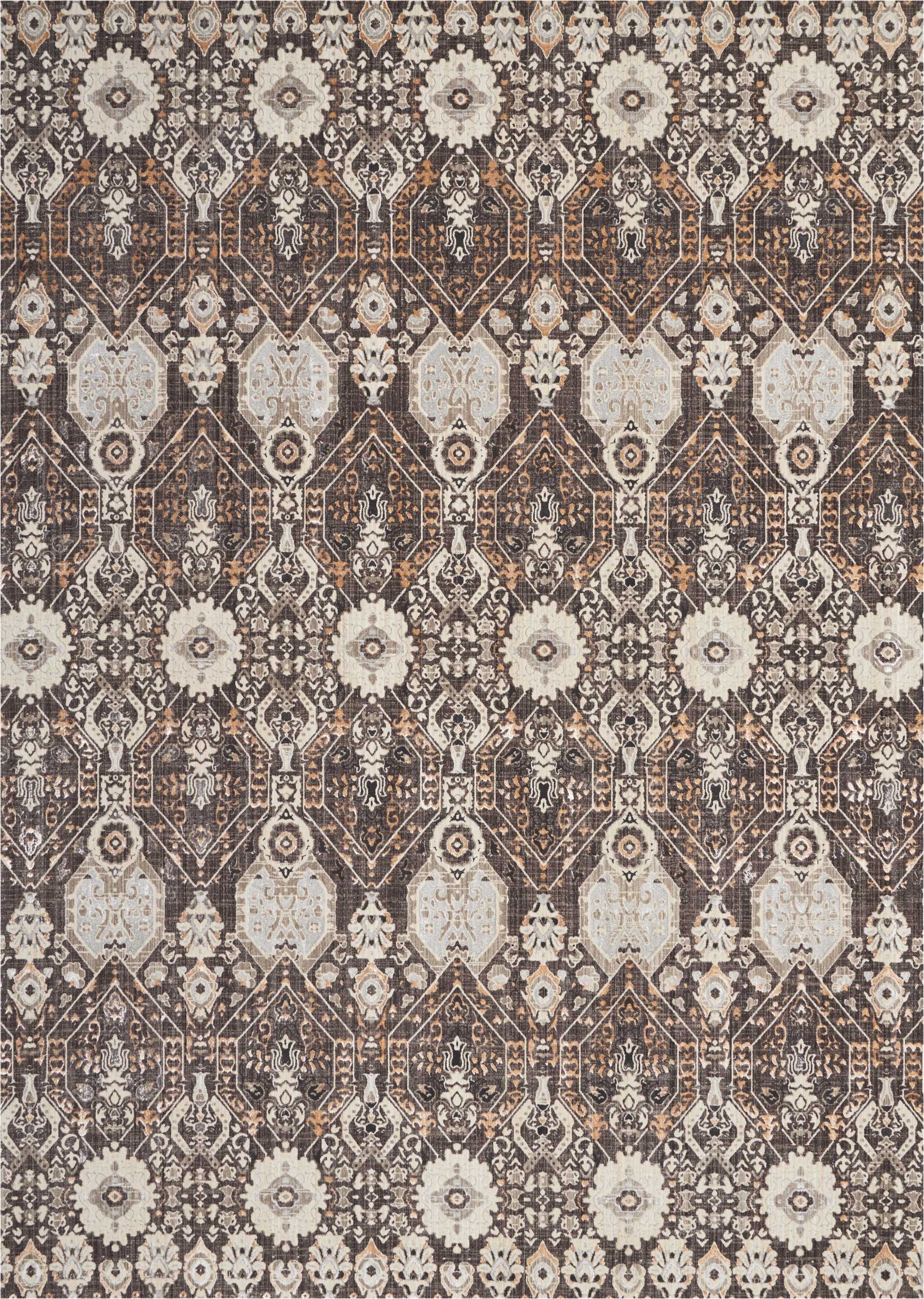 Nourison Home Silver Screen  Mocha Slate  Transitional