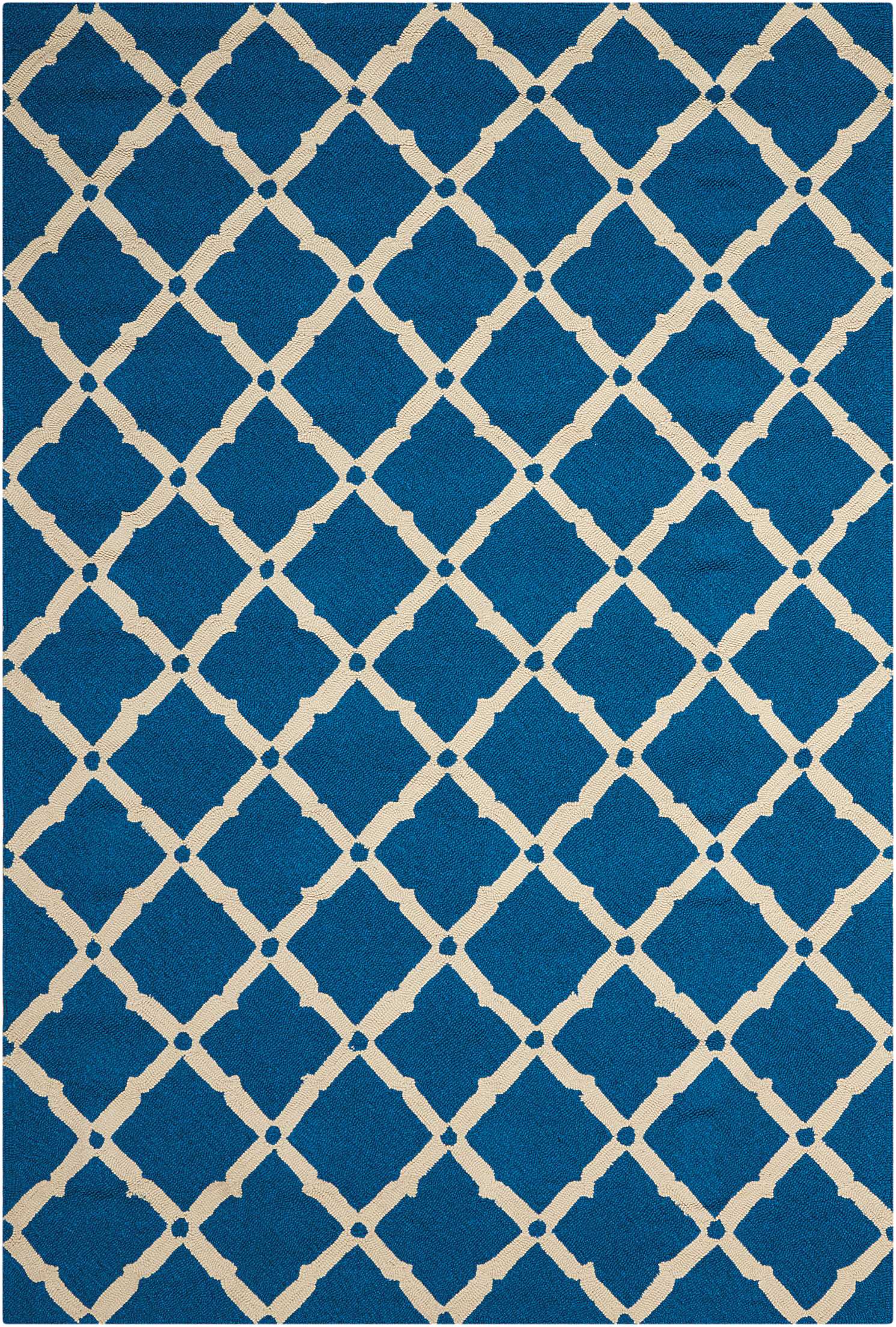 Nourison Home Portico  Navy  Contemporary