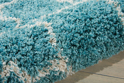 Nourison Home Amore  Aqua  Contemporary