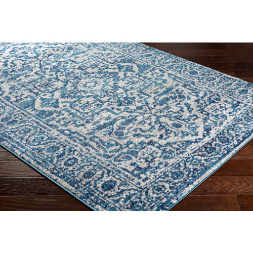 Surya Monte Carlo MNC-2302 Blue Traditional  Rug