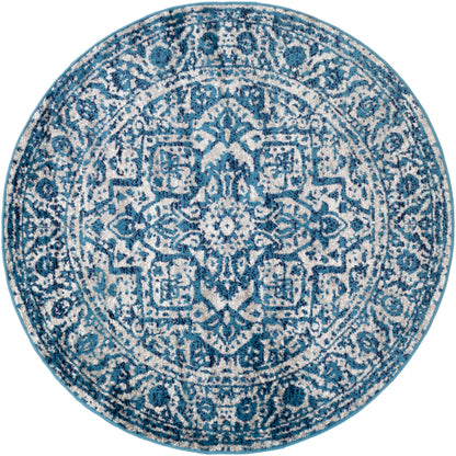 Surya Monte Carlo MNC-2302 Blue Traditional  Rug