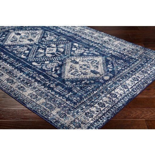 Surya Monte Carlo MNC-2315 Navy Traditional  Rug