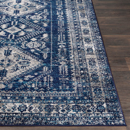 Surya Monte Carlo MNC-2315 Navy Traditional  Rug