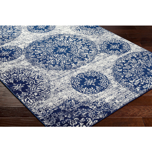 Surya Monte Carlo MNC-2345 Dark Blue Global  Rug