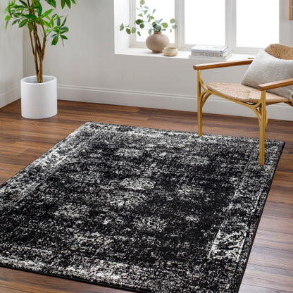 Surya Monte Carlo MNC-2349 Black Traditional  Rug
