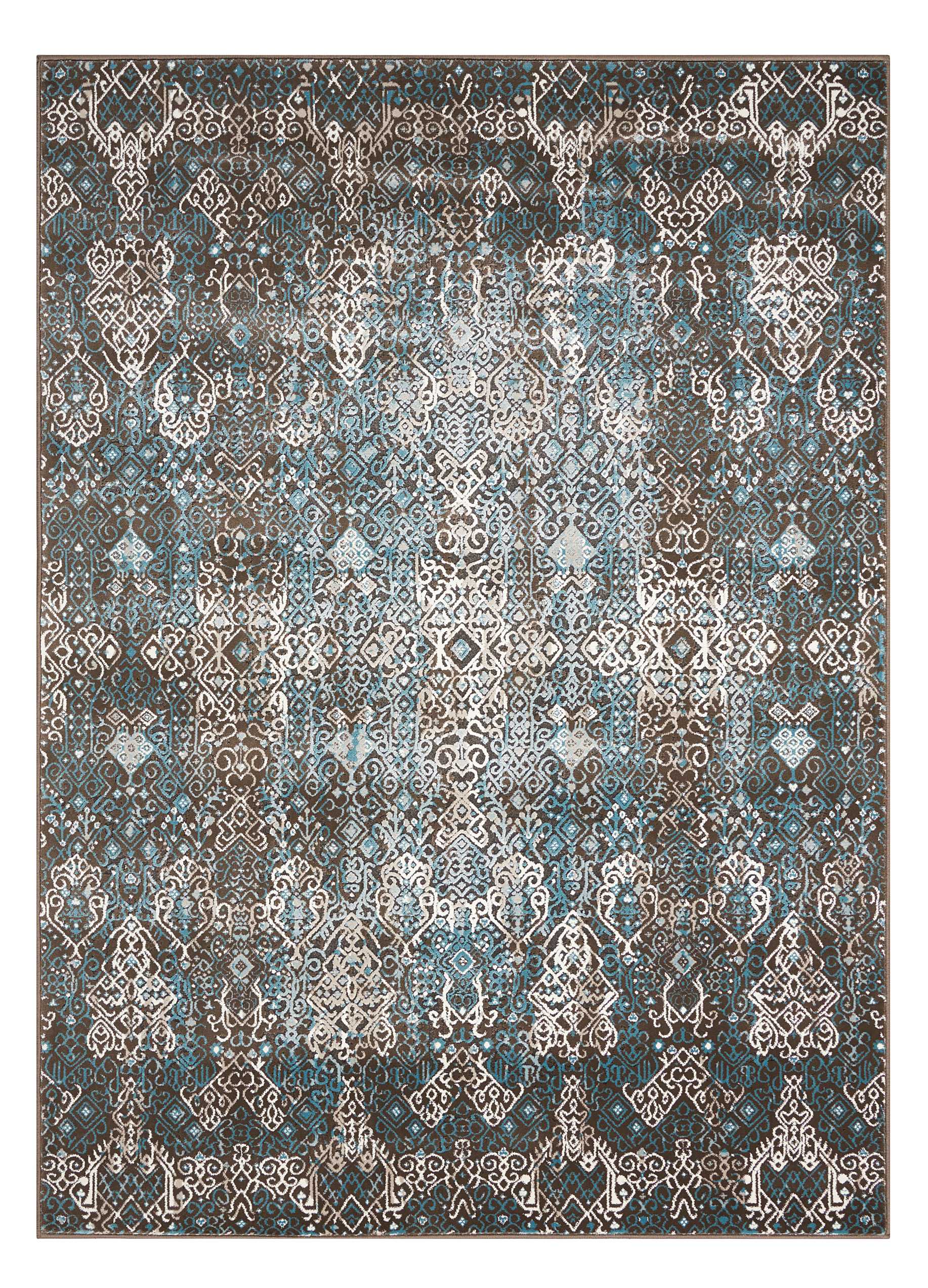 Nourison Home Karma  Blue  Transitional