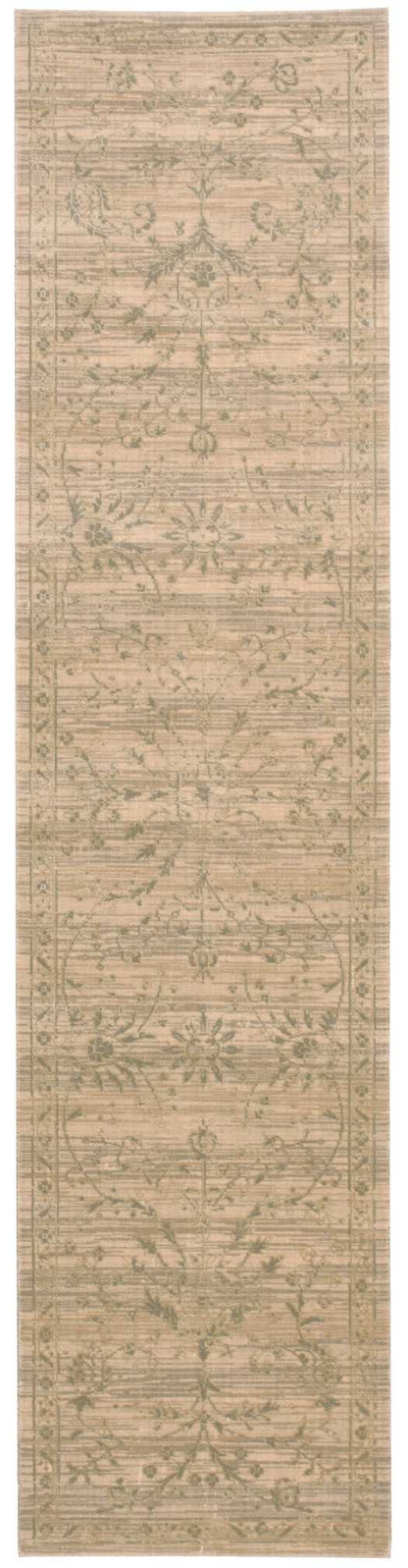Nourison Home Silk Elements SKE29 Sand Traditional Loomed Rug