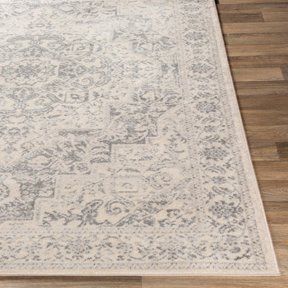 Surya Monaco MOC-2315 Silver Gray Traditional  Rug