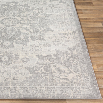 Surya Monaco MOC-2328 Silver Gray Traditional  Rug