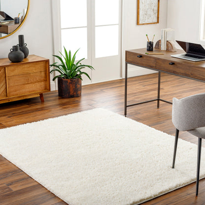 Surya Moda Shag MOG-2302 White Modern  Rug