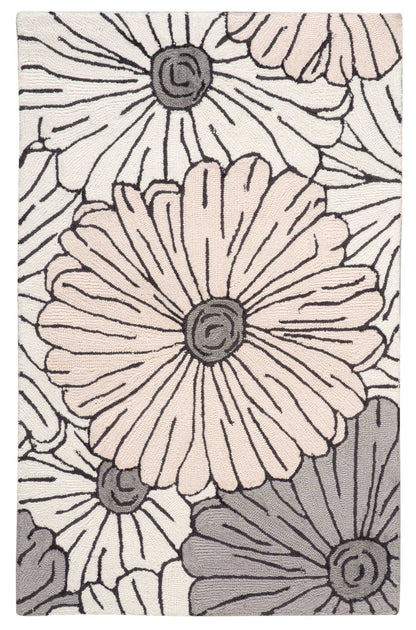 Nourison Home Fantasy FA25 Ivory Multicolor Contemporary Hooked Rug