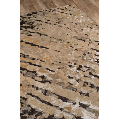 Momeni Zen ZEN-8 Brown Casual Hand Tufted Rug