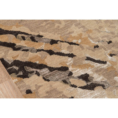 Momeni Zen ZEN-8 Brown Casual Hand Tufted Rug