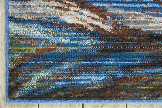 Nourison Home Chroma  Aegean  Contemporary
