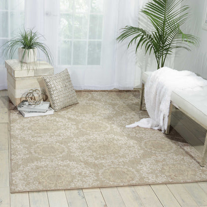Nourison Home Tranquility  Stone  Transitional