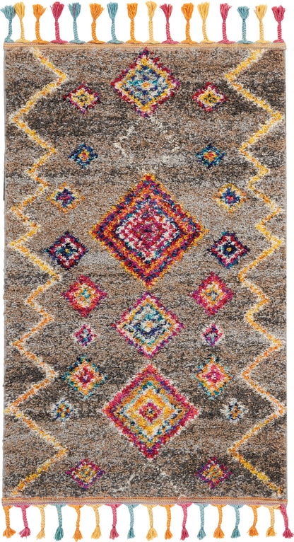 Nourison Home Nomad NMD05 Grey Transitional Power-loomed Rug